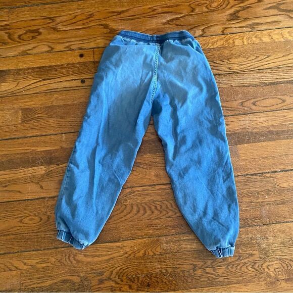 H&M kids Blue Denim Jogger Pants size 7 - Picture 7 of 7